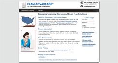 Desktop Screenshot of examadvantage.com